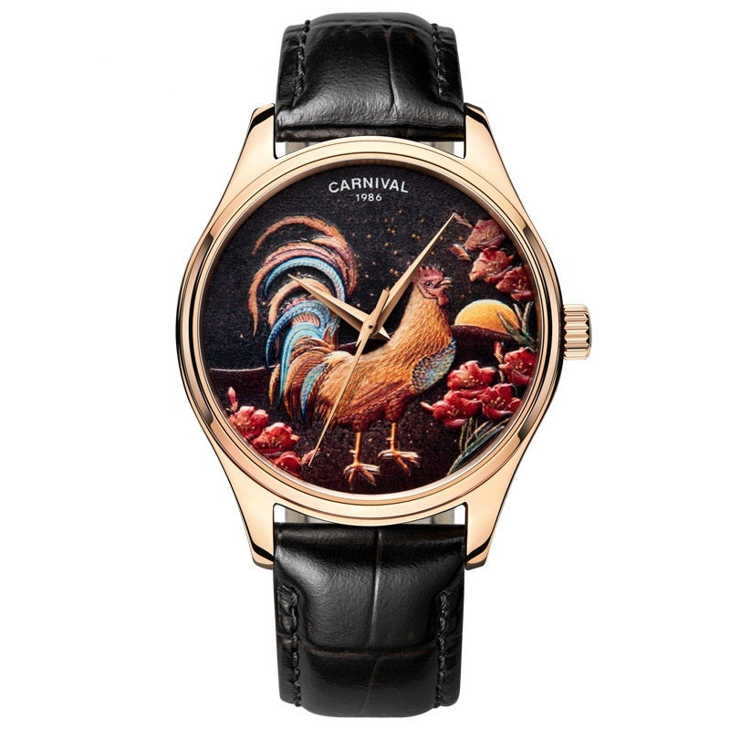 Nouvelle montre mouton avec animaux du zodiaque chinois