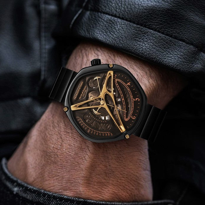 Montre Alien Hollowed Out pour homme haut de gamme