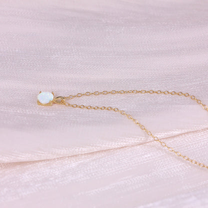 Ladies Temperament Fashion Opal Light Luxury Pendant