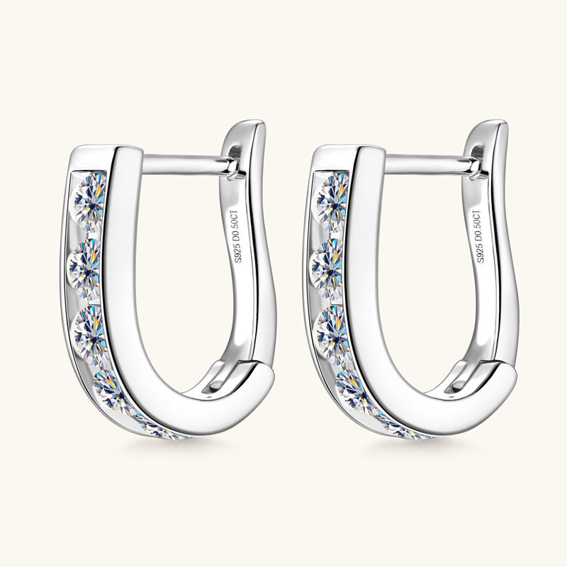 Women's Fashion Bling Diamond Earrings