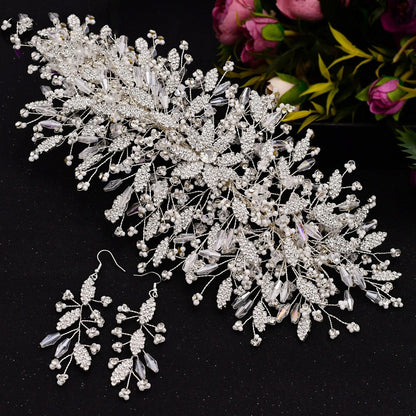 Wedding Headwear New Golden Luxury Creative Hair Accessories