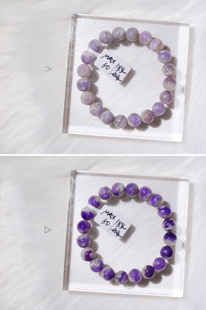 Natural Sodalite Bracelet Turns Purple In Sunlight