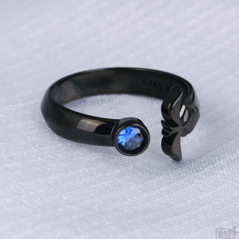 925 Silver Tongren Sword Ring Of Night Sky