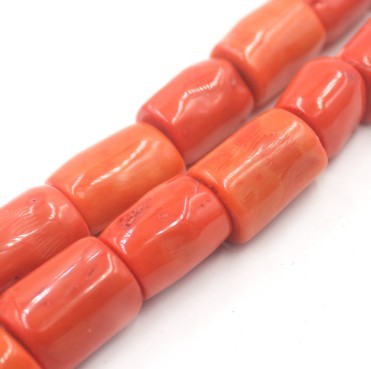 Orange Sea Bamboo Waist Drum Barrel Scattered Beads Ornament