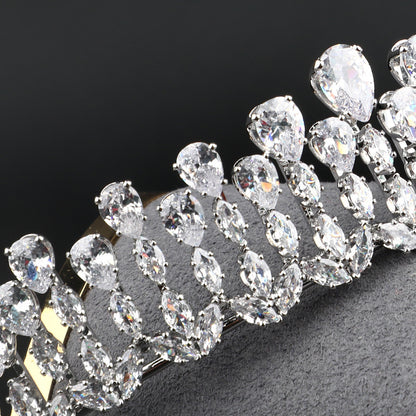 Zircon Light Luxury Crown Bride Wedding