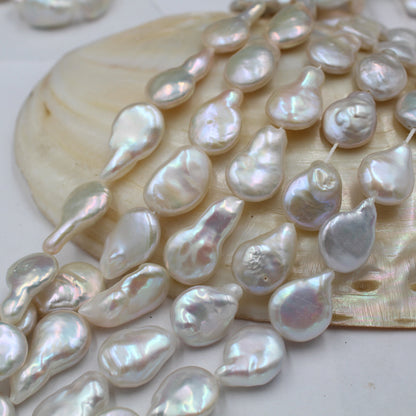 Alien 13-18mm Nude Necklace Baroque Pearl Necklace