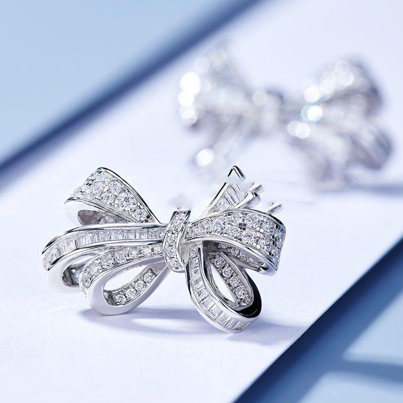 Women's Fashion Graceful Bow Earrings