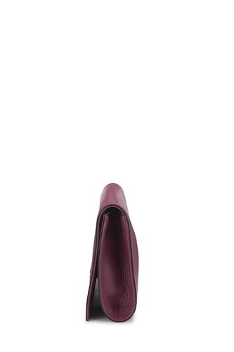 Gucci, pochette Soho en cuir grainé violet d'occasion, violet