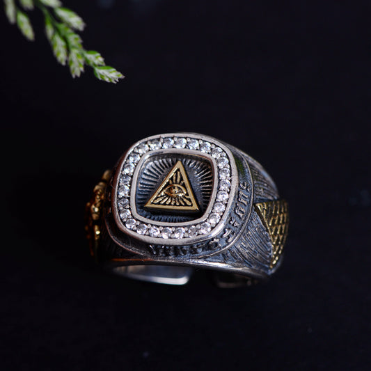 Personality Retro Trendy Men's Ring