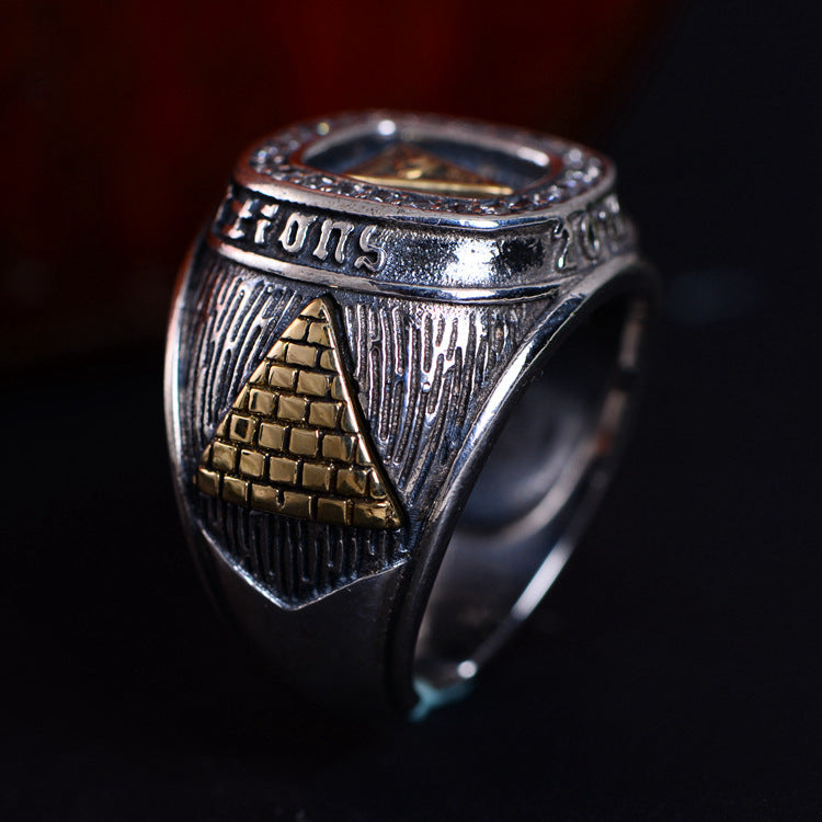 Personality Retro Trendy Men's Ring