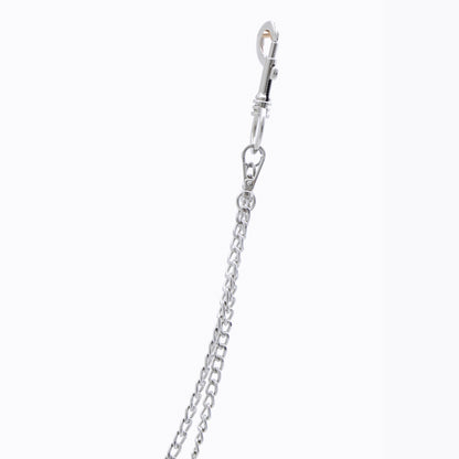 Detachable double metal trouser chain, decorative trouser chain