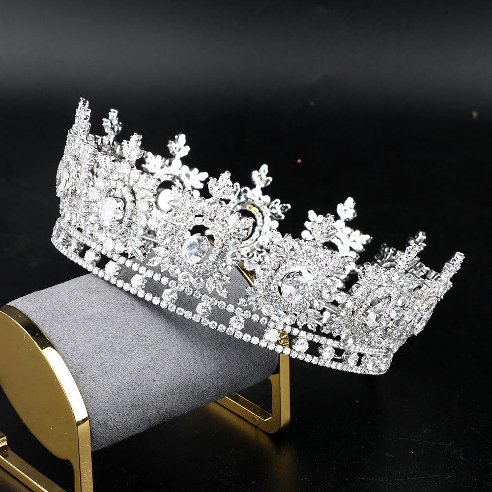 Zircon Light Luxury Crown Bride Wedding