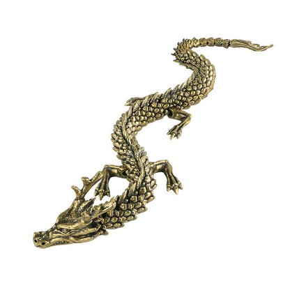 New Antique Old 3D Living Dragon Ornament