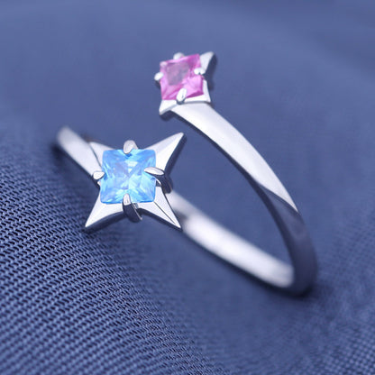 S925 Silver Jewelry Two Yuan Animation Ring