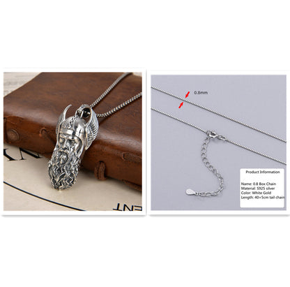 Pendant Men's Trendy European And American Style Fashion Necklace Pendant