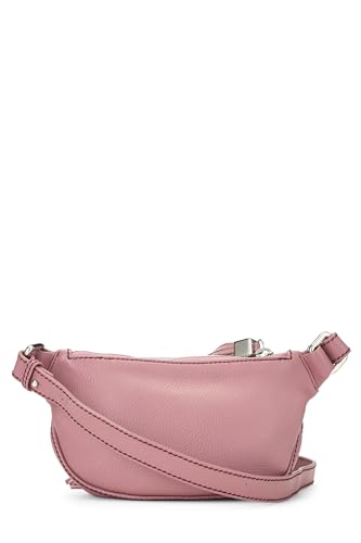 Chanel, sac à bandoulière en cuir de veau rose d'occasion, petit modèle, rose