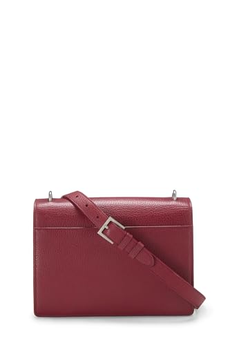 Yves Saint Laurent, Sunset Medium en cuir de veau rouge d'occasion, rouge