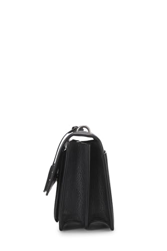 Yves Saint Laurent, sac Sunset Medium en cuir de veau noir d'occasion, noir