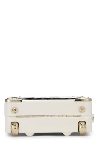 Chanel, Pre-Loved Patent Leather & Perspex Evening In The Air 'CC' Trolley Minaudière Chain Clutch, Multi