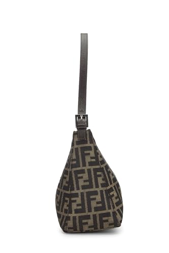 Fendi, Pre-Loved Brown Zucca Canvas Shoulder Bag, Brown