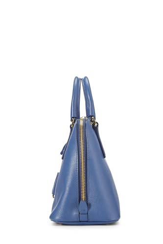 Prada, Mini Saffiano Promenade azul Pre-Loved, Azul