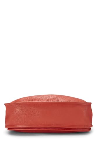 Hermès, Pre-Loved Rouge Tomate Clemence Evelyne III GM, Red