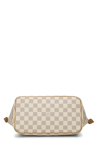 Louis Vuitton, Damier Azur Saleya PM d'occasion, blanc