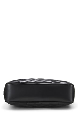 Yves Saint Laurent, Pre-Loved Black Quilted Calfskin Lou Camera Bag, Black