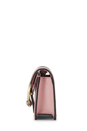 Gucci, Bolso de hombro Dionysus súper mini de cuero rosa Pre-Loved, Multicolor