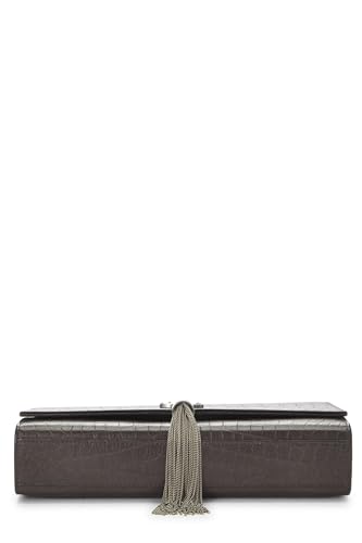 Yves Saint Laurent, Kate Tassel Medium en relief marron d'occasion, marron