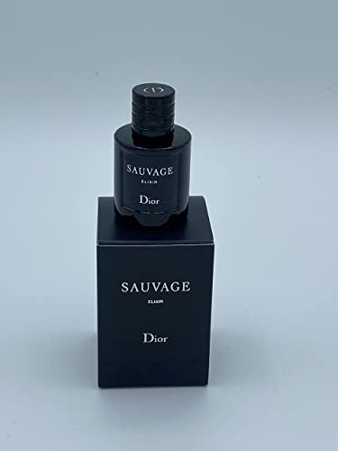 Dior Sauvage Elixir 0.25 Fl Oz / 7.5 mL Deluxe Travel Size Mini Bottle