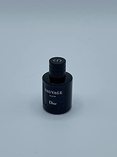 Dior Sauvage Elixir 0,25 Fl Oz / 7,5 mL Mini Flacon de Voyage Deluxe