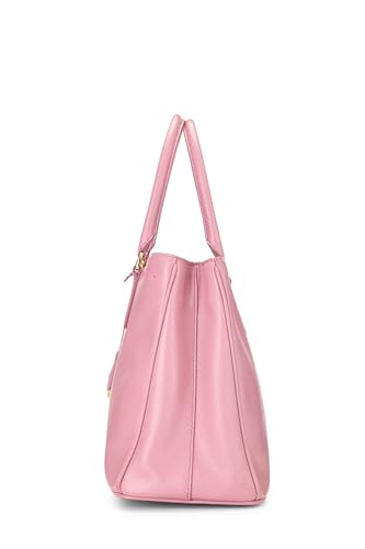 Prada, Pre-Loved Pink Saffiano Executive Tote Medium, Pink