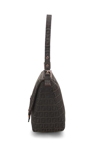 Fendi, Pre-Loved Brown Zucchino Canvas Mama, Brown