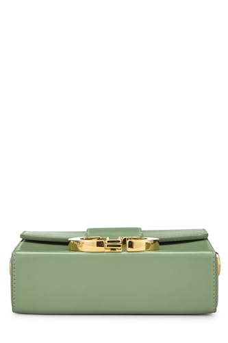 Dior, Pre-Loved Green Calfskin 30 Monaigne Box Bag, Green