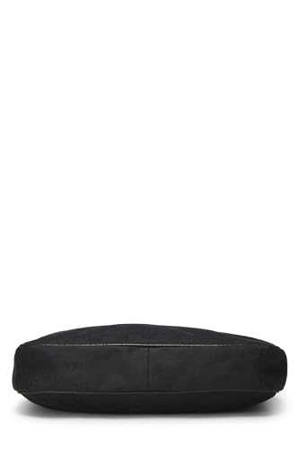 Gucci, sac hobo Charmy en toile GG noire d'occasion, noir