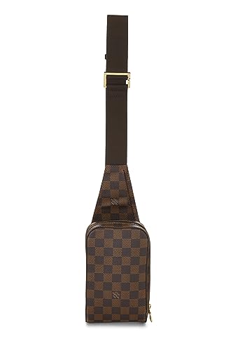 Louis Vuitton, Damier Ebene Geronimos d'occasion, marron