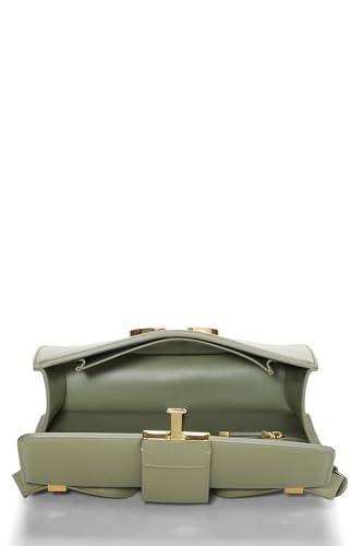 Dior, Pre-Loved Green Calfskin 30 Montaigne Box Bag, Green