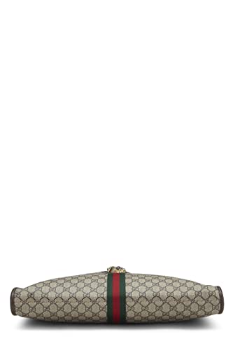 Gucci, sac fourre-tout Rajah en toile GG Supreme marron d'occasion, grand modèle, marron