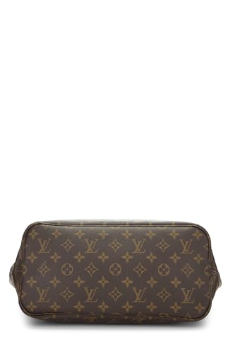 Louis Vuitton, Neverfull MM NM en toile monogram rose d'occasion, rose