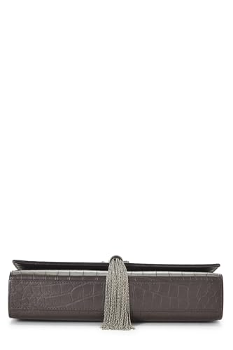 Yves Saint Laurent, Kate Tassel Medium en relief marron d'occasion, marron