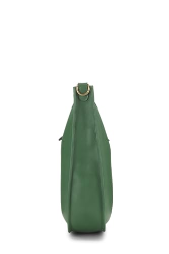 Hermès, Pre-Loved Green Courchevel Evelyne I GM, Vert