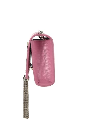 Yves Saint Laurent, Pre-Loved Pink Embossed Kate Tassel Small, Pink