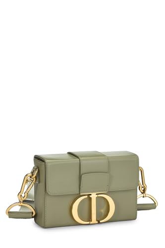 Dior, Pre-Loved Green Calfskin 30 Montaigne Box Bag, Green