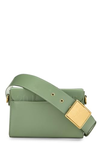 Dior, Pre-Loved Green Calfskin 30 Monaigne Box Bag, Green