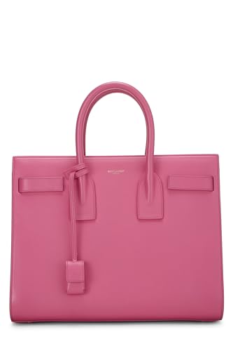 Yves Saint Laurent, Pre-Loved Pink Calfskin Sac De Jour Small, Pink