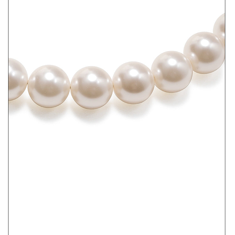 Male Hip-hop Retro Bead Collarbone Neck Pearl Chain