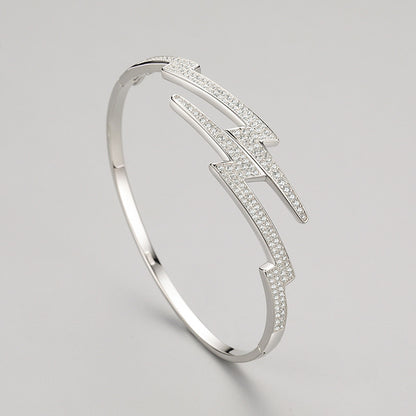 S925 Sterling Silver Bracelet For Women European And American