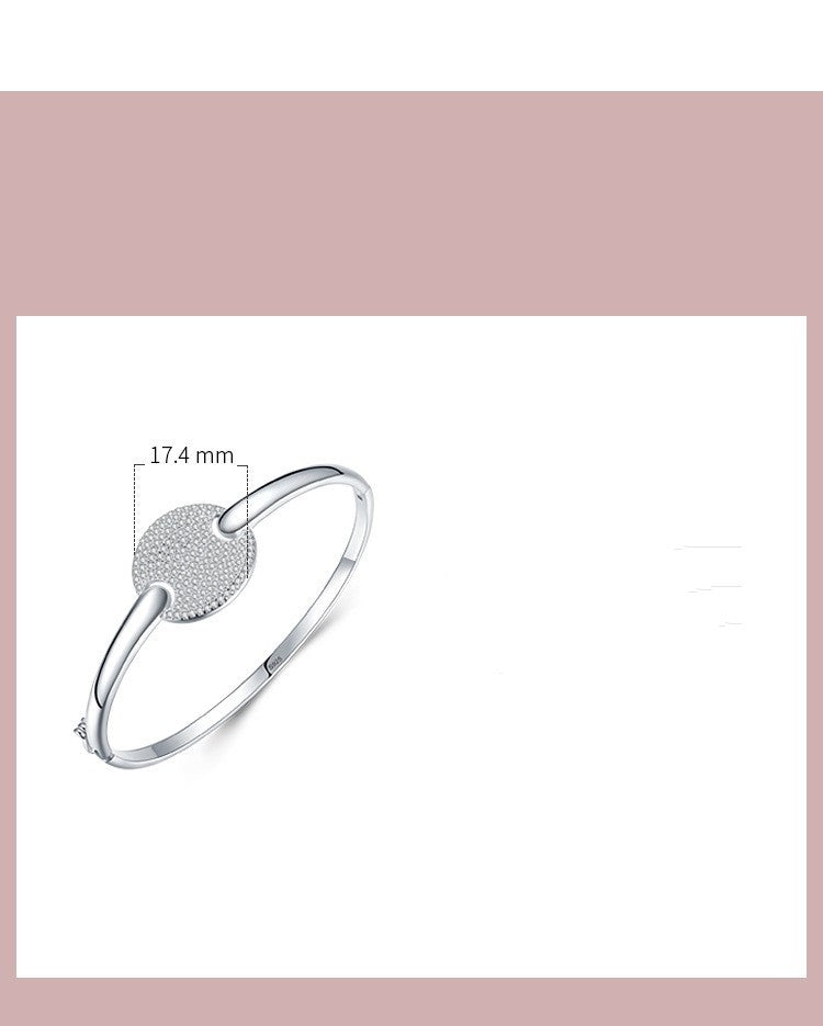 S925 Sterling Silver Bracelet For Women Korean Style