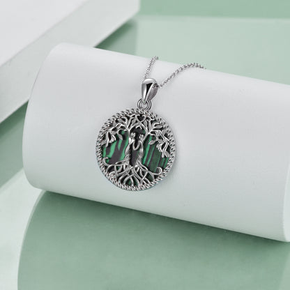 Collier en argent sterling avec arbre de vie pour sœurs